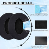 Replacement Ear Pads For Sennheiser Hd 4.50Bt, Hd 4.50Btnc, Hd 4.50Se, Hd 4.40Bt, Hd 4.30G, Hd 4.20S, Hd 458Bt, Hd 450Bt, Hd 400S, Hd 350Bt, Hd300, Headphones Ear Cushions Cups Covers (Cg Black)