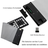 Wireless Silicone Keyboard, Portable Foldable Roll Up Soft Rubber Keyboard, Pe