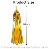 Gender Reveal Tissue Paper Tassel Banner for Wedding,Birthday,Baby Shower Party Decorations?DIY Kits?Pink?Blue?Silver?15PCS