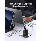 JOYROOM 67W USB C Charger Block, 4-Port Foldable GaN Wall Fast Charger Adapter Compact for iPhone 16/5/14 Pro Max, MacBook Pro/Air, iPad Pro/Air, Galaxy, Dell XPS, Pixel 7, Google Pixelbook