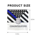 50 Pcs Police Themed Paper Napkins,Police Officer Party Supplies