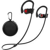 Otium Bluetooth Earbuds Wireless Headphones Bluetooth Headphones, Sports Earbuds, IPX7 Waterproof Stereo Earphones for Gym Running 15 Hours Playtime Sound Isolation Headsets,Black