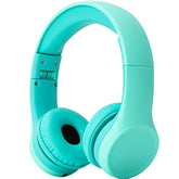Play+ Kids Headphones With Volume Limiting For Toddlers (Boys/Girls) - Aqua