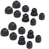 Replacement Ear Tips Silicone Earbuds Compatible Beats Powerbeats Pro Wireless Earphones Tips Earplug Headphone Cover Sweatproof Easy To Use Comfortable Ear Buds 8 Pairs Black