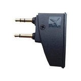 Qc15 Airplane Headphone Adapter Compatible With Bose 700 Quietcomfort 2 Qc3 Qc45 Qc35 Qc35Ii Qc15 Qc25 Qc20 Nc700 Soundlink Soundlinkii Ae2 Ae2I Ae2W And More Headphones, Golden Plated 3.5Mm Jack