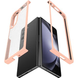 Peach and Clear OtterBox Galaxy Z Fold5 Thin Flex Series Phone Case