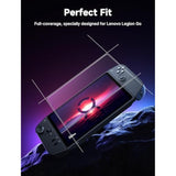 2-Pack Screen Protector For Legion Go, Anti Glare Screen Protector 9H Hardness Edge-To-Edge Scratch Resistant Matte Tempered Glass Compatible With Lenovo Legion Go