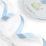 Psf0508-305 Solid Satin Ribbon, Light Blue, 5/8" X 100 Yd