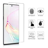 (3 Pack) Tpu Screen Protector Compatible For Samsung Galaxy Note 10 Plus 10+ 5G (2019) High Definition Edge To Edge (Full Coverage) Anti-Scratch Bubble-Free
