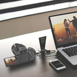 Black Usb 2.0 A To 8-Pin Mini B Cable W/Ferrite - 1M / 3Ft For Digital Camera Mp3 Of Nikon/Fuji/Sony/Olympus/Panasonic