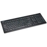 Slim Type Wireless Quiet Keyboard (K72344Us), Black