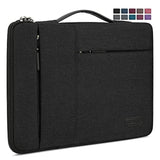 Laptop Sleeve Case 13.3-14 Inch Waterproof Durable Business Computer Carrying Bag Compatible With Macbook Air/Pro Hp/Thinkpad Notebook Protective Tablet Handle Laptop Bag Black