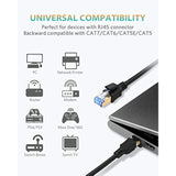Cat8 Ethernet Cable, High Speed Cat 8 Network Ethernet Patch Internet Cable Wi
