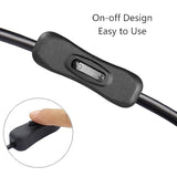 Cat6 Ethernet Patch Cable Switch On/Off Rj45 Male To Female High Speed Interne