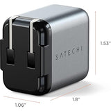 Satechi 30W USB C Charger Block – Supports Power Delivery – Fast Compact Wall Charger for MacBook Pro, MacBook Air, Google Pixelbook, ThinkPad, Dell XPS, iPad Pro, Galaxy S22, iPhone 16/15/14