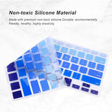 Silicone Keyboard Cover Skin For Macbook Air 13 Inch A1466 A1369(Release 2010-