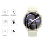 2 Pack Screen Protector For Smartwatch Garmin Vívoactive 6/Garmin Vívoactive 5,Soft Flexible Tpu Film Screen Protector For Garmin Vívoactive 6,Full Coverage,Hd Clear,Support Fingerprint Unlock