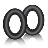 Silicone Ear Pads Cover Protector For Sony Wh-Ch720N Headphone Cushions,Sweat-Proof And Washable Ear Cushions Cover For Sony Wh-Ch720N/710N/700N Headphone(Black)