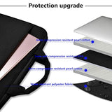 Laptop Sleeve 13-14 Inch Case Briefcase Compatible With Macbook Pro 14 Inch M4/M3/M2/M1 All Model Of 13.3 Inch Mac Air/Pro, Xps 13 14, Most Popular 13"-14" Notebooks,B04K01