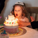 3Th Birthday Party Supplies: Crown, Sash, Pearl Pin Set - Decorations For Little Girls' Special Day