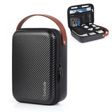 Electronics Organizer Travel Case For Chargers And Cords, Hard Case For Electronics, Portable Tech Bag, Travel Essentials For Chargers/Mouse/Usb Drives/Sd Cards, Tech Gifts