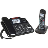 E814Cc Amplified Corded/Cordless Combo With Answering Machine- Bundles, Dual-Sim And Dual Keypad