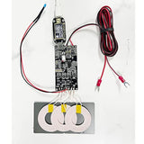 3 Coil Wireless Charger Car Transmitter Module 15W High Power- Wireless Charging Circuit Board 12-24V Input-Suitable For Wireless Charging Diy For Cars, Trucks And Rv