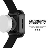 For Rugged Apple Watch Case 46Mm Series 10 With Screen Protector, Durable Military Grade Quattro Pro Series Drop-Proof Protective Cover Full Coverage Bumper For Men Iwatch