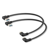 Usb C 90 Degree Right Angle Cable Extension Usb 3.0 Type C Cable Left & Right