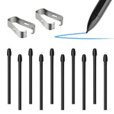 10Pcs Replacement Tips For Remarkable 2, Durable Pen Tips Compatible With Remarkable 1/2 Stylus,Marker Plus Pen,Sensitive & Titl Pressure Marker 2 Pen Nibs With Tool Black