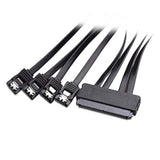 Cable Matters Internal SAS to SATA Cable (SFF-8484 to SATA Reverse Breakout) 3