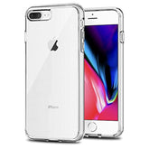 Phone Case Compatible With Iphone 7 Plus & Iphone 8 Plus, Clear Case Shockproof Protective Bumper Slim Cover For 5.5 Inch