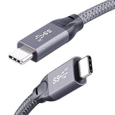 Usb C To Usb C Cable 10Ft, Usbc 3.2 Gen 2 Cable 4K Video 100W Pd Charging Cable, 20Gbps Data For Usb4/Thunderbolt 3/4 Compatible With Macbook Pro/Air, Ipad Pro, Iphone 16 Galaxy S25, Quest