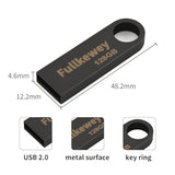 16G/32G/64G/128G Flash Drive, Sleek Metal Usb 2.0, Metal Waterproof Compact Pen Drive,Thumb Drive, High Speed Memory Stick For Pc Laptop Computer (Gold, 16, Gb)