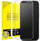 JETech Matte Screen Protector for iPhone 17 Pro 6.3-Inch, Anti-Glare 9H Tempered Glass Film, Anti-Fingerprint, Smooth Touch, Easy Installation, Case-Friendly, 2-Pack