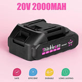 20V Max 2Ah Lithium-Ion Replacement Battery Pack For Cordless Glue Gun, Cordless Drill, Cordless Tools
