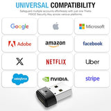 The Nano-A Fido2 Security Key Hardware Passkey Device With Usb Type A, Totp/Hotp, Fido2.0 Two Factor Authentication 2Fa Mfa, Works With Windows/Mac/Ios/Android/Linux/Gmail/Facebook/Github/Coinbase