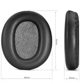Wh-Ch720N Ear Pads Replacement - Ear Cushions Compatible With Compatible With Sony Wh-Ch720N Noise Canceling Wireless Headphones,Ear Pads With Softer Leather, Noise Isolation Foam (Black)