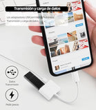 Lightning to USB 2in1 Converter Charger Jack Adapter Cable OTG for for iPhone 14 13 12 11 Pro MAX 7 8 Plus X SE XS XR for iPad Air Accessories