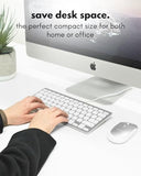 Usb C Keyboard For Mac, Slim Wired Keyboard For Macbook, Imac Compatible Keyboard, Plug & Play For Mac Mini, Ipad, Windows & Chromebook With Usb-C Port Space Grey
