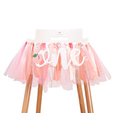 Peach Theme First Birthday Banner - Sweet Peach Tutu, One Sweet Birthday Decorations, Crush Cake Photo Props