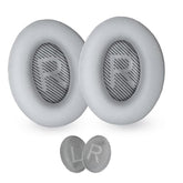 Replacement Ear Pads, Compatible With Bose Quietcomfort (Qc) 35 35Ii 25 15 2 Headphones. New Soft Protein Leather, High-Density Memory Foam, 1 Pair Of Replacement Ear Pads (Grey)
