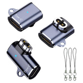 Shokz Headphone Charger Adapter 3-Pack Usb C Charging Adapter To Shokz Magnetic Converter Compatible With Shokz Opencomm 2/Uc, Openrun Pro/Air/Mini, Aftershokz Aeropex
