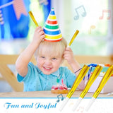 60pcs Gold Metallic Noise Makers New Year Party Favors