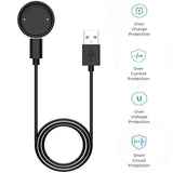 2 Pack for Amazfit Bip 6/Active 2/Active 2 Square Charger, Charging Dock&Cable Compatible with Amazfit Bip 6 Smart Watch Charger Cable