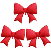 Red Bow Balloons 38 Inch, Giant Red Bowknot Foil Mylar Coquette Party Decorations For Women Girls Birthday Valentines Day Galentines Engagement Wedding Anniversary Bachelorette Decorations Supplies