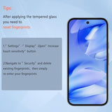 (2 Pack Designed For Google Pixel 9A Screen Protector,(Not For Pixel 9) 9H Hardness Tempered Glass, Ultra Resistant, Shatterproof, Bubble Free For Pixel 9A Tempered Glass, Case Friendly