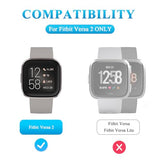 Charger for Fitbit Versa 2 (Only), Anti-Slip Charging Stand Dock with 4.1Ft USB Cable Cord for Fitbit Versa 2 Smartwatch (Not for Versa/Versa Lite)