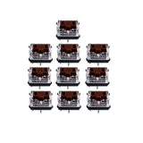 10Pcs Mechanical Keyboard Switches Compatible For Logitech G815 G915 Tkl Rgb Keyboards Brown