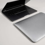 Laptop Sleeve 13 Inch Compatible With 2024 Macbook Air 13 A3113 M3 A2686 M2, New Macbook Pro 13 M2 M1 Color Silver